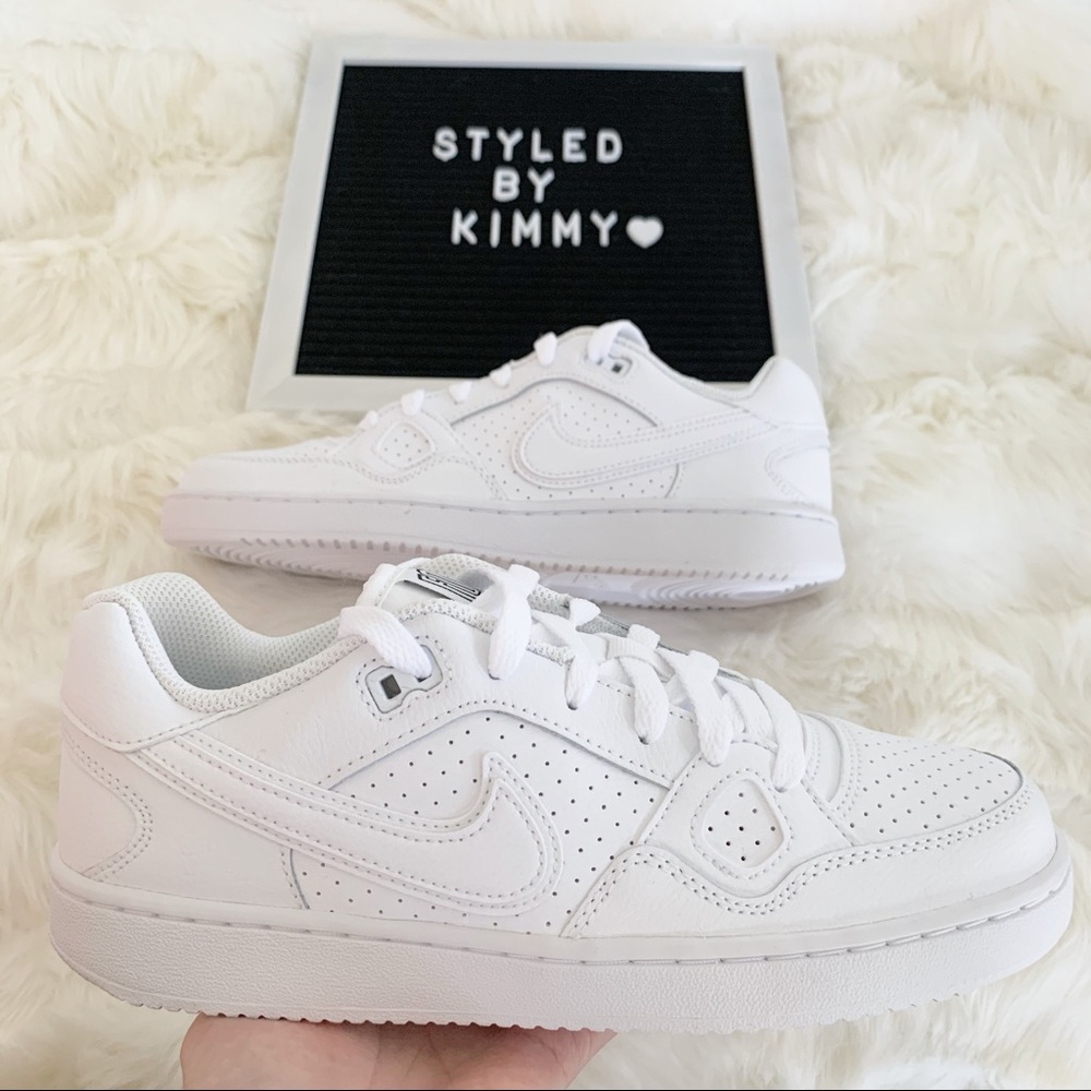 🌸 NIKE Son Of Force Sneakers Shoes White New - Picture 4 of 6